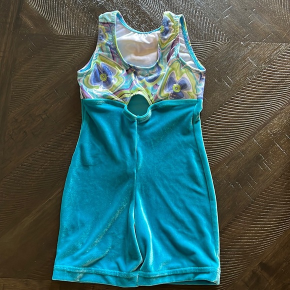 GK Elite leotard. CS. Blue - Picture 2 of 5